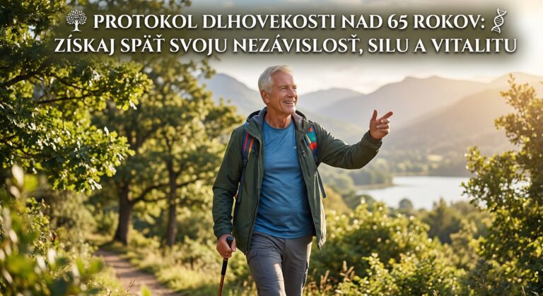 Protokol dlhovekosti nad 65 rokov: Získaj späť svoju nezávislosť, silu a vitalitu