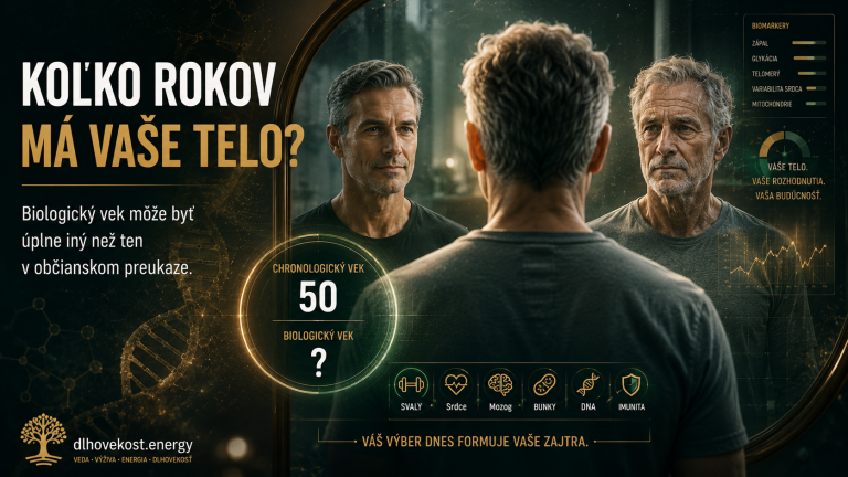 Koľko rokov má vaše telo