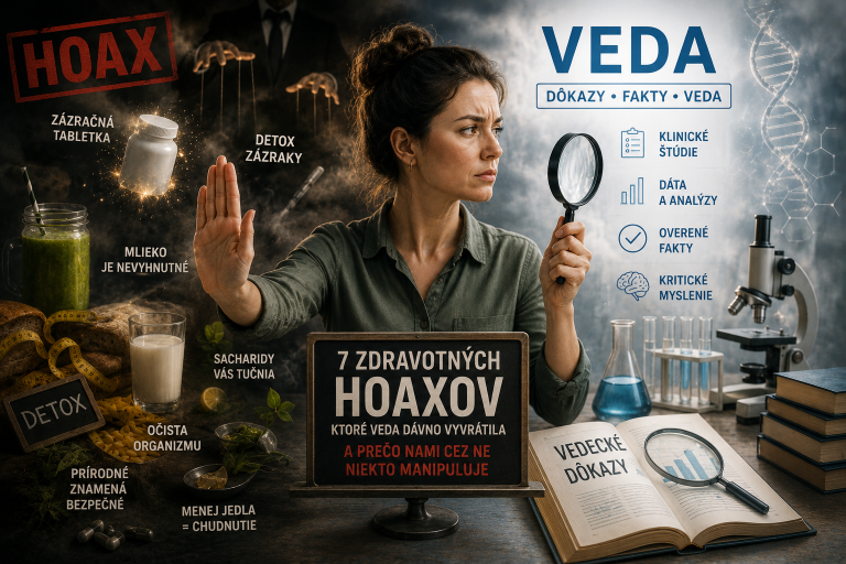 Sedem zdravotných hoaxov, ktoré veda dávno vyvrátila – a prečo nami cez ne niekto manipuluje