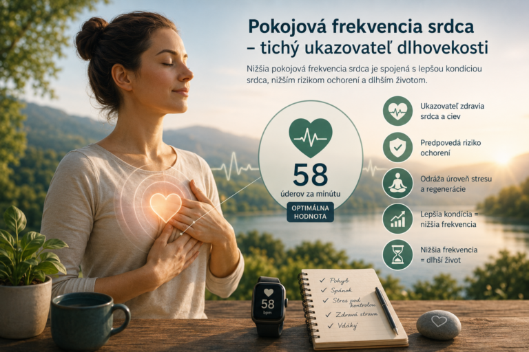 Čo hovorí pokojová frekvencia srdca o dĺžke vášho života