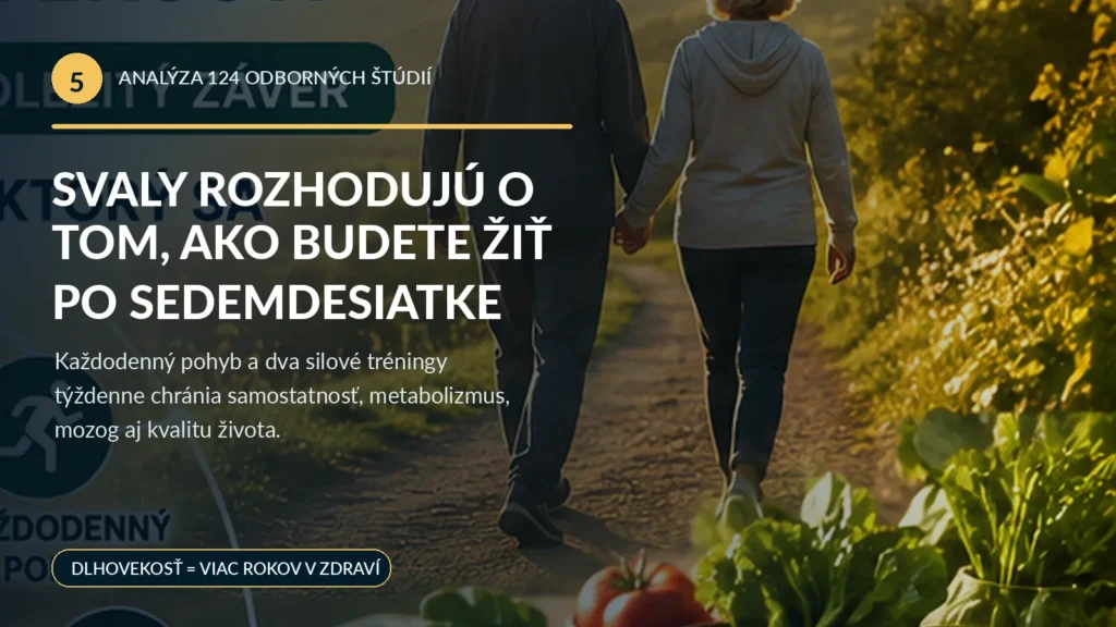 Svaly, pohyb a zdravé roky života