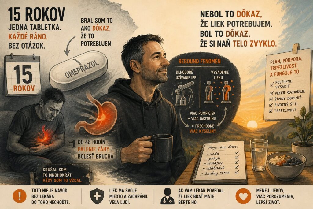 Ako som sa po 15-tich rokoch zbavil lieku
